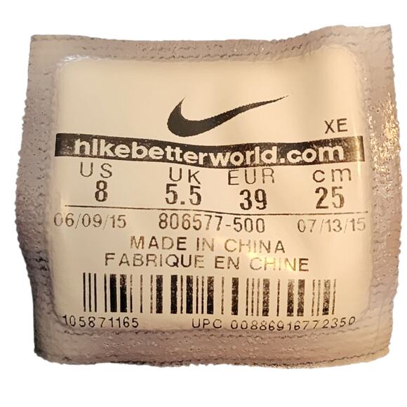 Nike Zoom Pegasus 32 Running Shoes‎ sz 8 Women Navy Blue Purple Pink Jogging - Picture 11 of 11